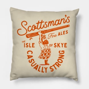 Scottsman's Fine Ales: Isle Of Skye, Scotland Pillow