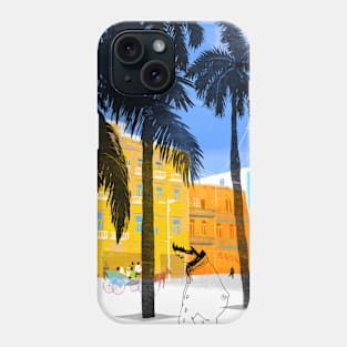 Tropical Cityscape Phone Case