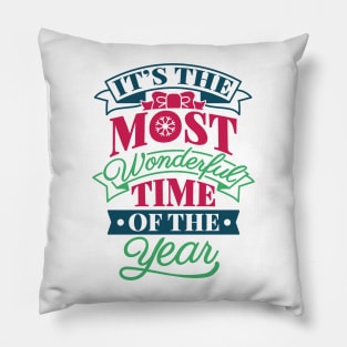 Best Gift for Merry Christmas - It's The Most Wonderful Time Of The Year Pillow