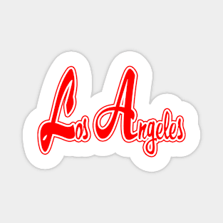 Los Angeles Red Magnet