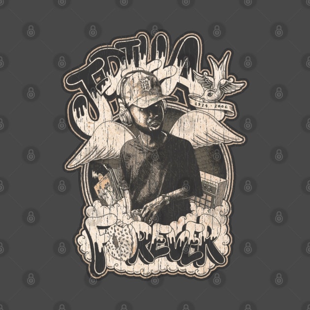 J Dilla Vintage Fan Art Design by We Only Do One Take