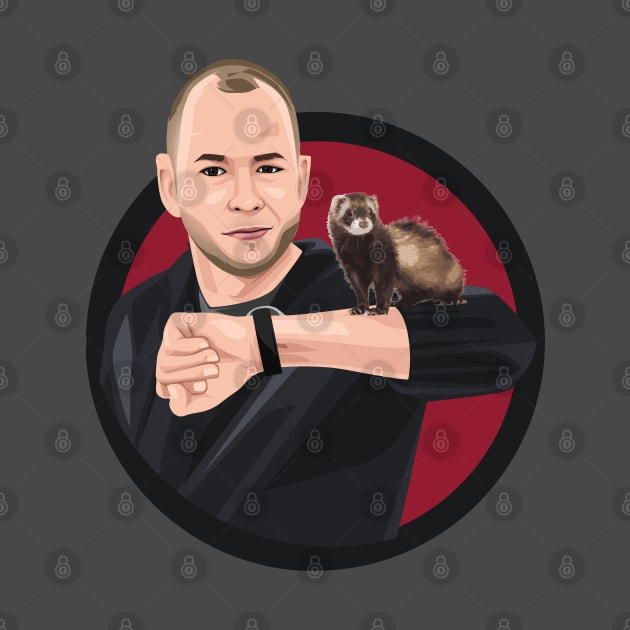 Impractical Jokers - Murr and Ferret Awesome Comical Illustration by WaltTheAdobeGuy