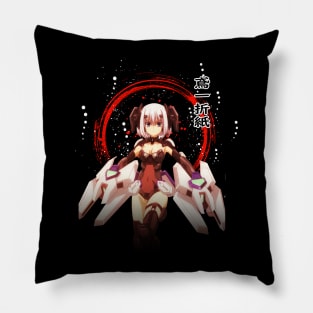 Kurumi's Bewitching Aura Time-Bending Shirt Pillow