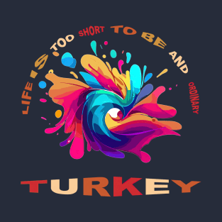 Abstract Turkey Shirt - Unique Gift Ideas for Men and Women T-Shirt