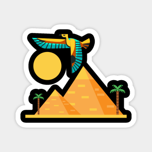 Egyptian pyramids Magnet