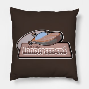 Landspeeders Baseball Pillow