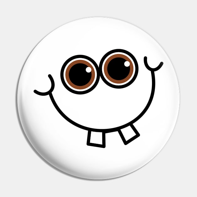 funny face Pin by labatchino