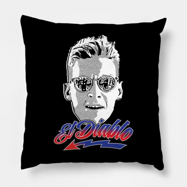 Fabio Quartararo El Diablo Pillow by SmithyJ88