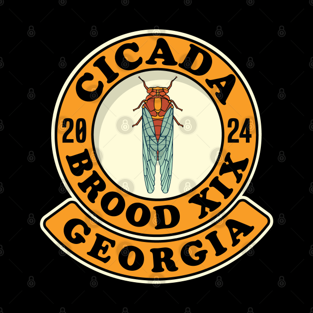 Cicada Brood XIX Georgia by Huhnerdieb Apparel