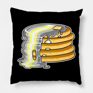 Demigender Pride Pancakes LGBT Pillow