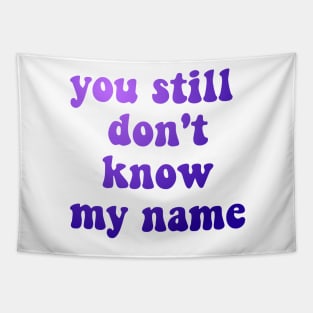 euphoria inspired - you still don't know my name Tapestry