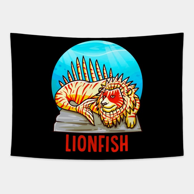 Funny Rare Animals | Exotic Aquarium Fish Gifts | Lionfish Pin