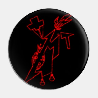 Metalica Band Pin