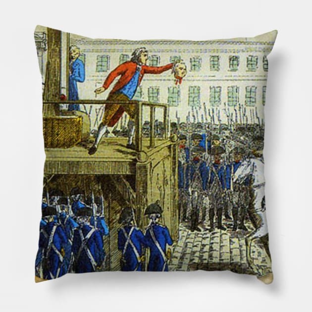 Impeachment, à la française Pillow by GaryGirod