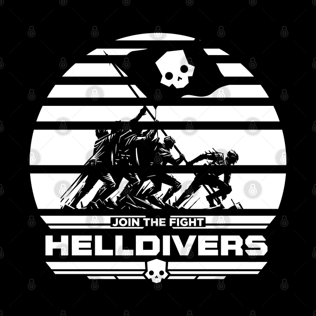 Helldivers join the fight by jorgejebraws