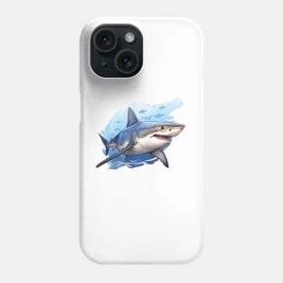 Blue Shark Phone Case