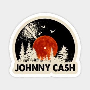 Johnny Name Record Music Forest Gift Magnet