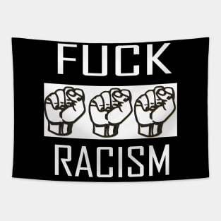 FUCK RACISM Tapestry