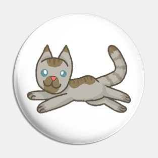 Floppy Cat [Chocolate Point] Pin