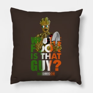 who the fook is that guy  by groot Pillow