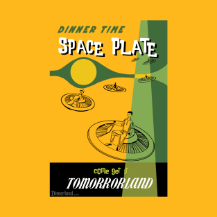 "Space Plate" - Disnerland Parody T-Shirt