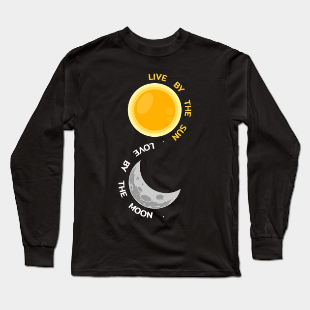 Sun And Moon Tides Long Sleeve T Shirt Teepublic
