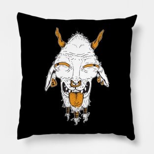 Goat Head Pillow
