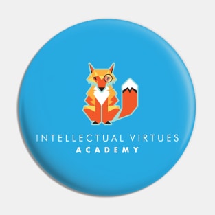 IVA FOX with virtues (Front & Back version) Pin