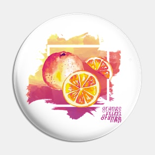 Citrus (Orange) Pin