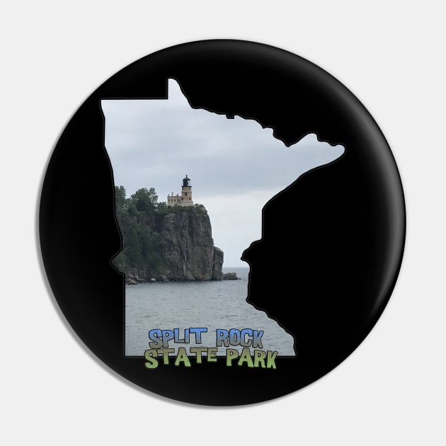 Minnesota State Outline (Split Rock State Park) Pin by gorff