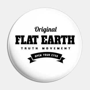 Flat Earth Original Pin