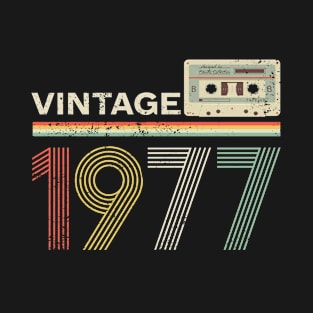 Vintage cassette 1977 T-Shirt