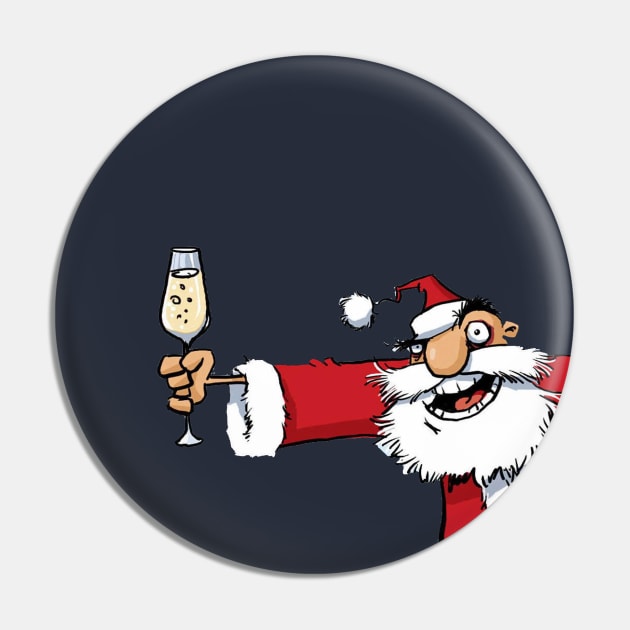 santa drunk Pin by Mihajr