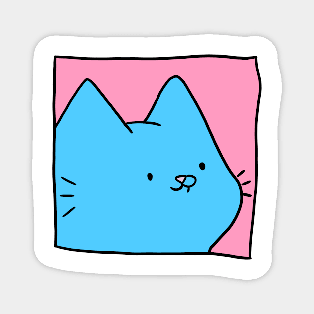 Meow Magnet by cmxcrunch