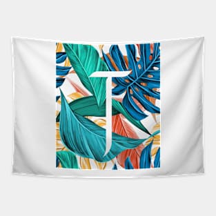 Tropical Alphabet “T” Tapestry