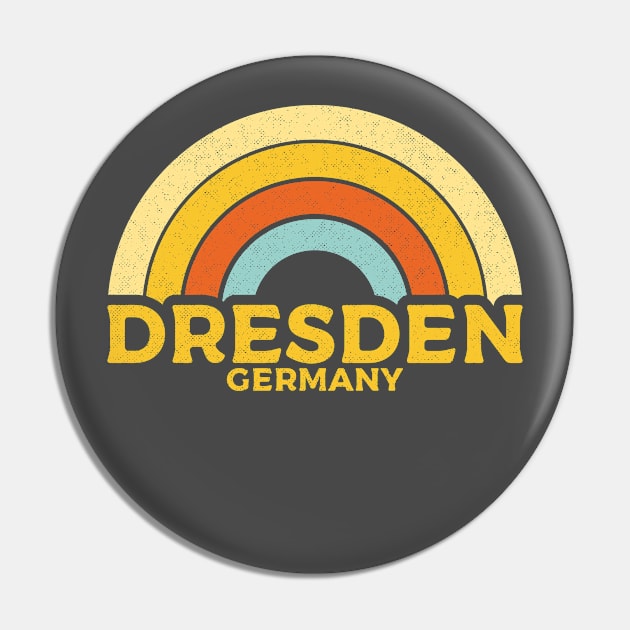 Retro Dresden Germany Pin by dk08