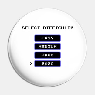 2020 difficulty Pin