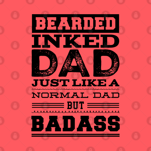 Bearded, inked dad by NotoriousMedia