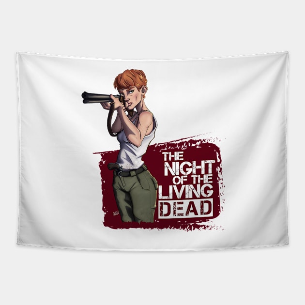 Night of the Living Dead Tapestry by noturnastudios