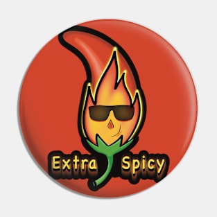 Extra Spicy - Chili Picante Pin