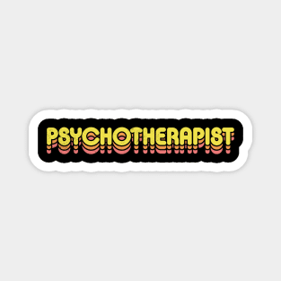 Retro Psychotherapist Magnet