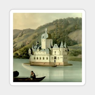 Lake castle Magnet