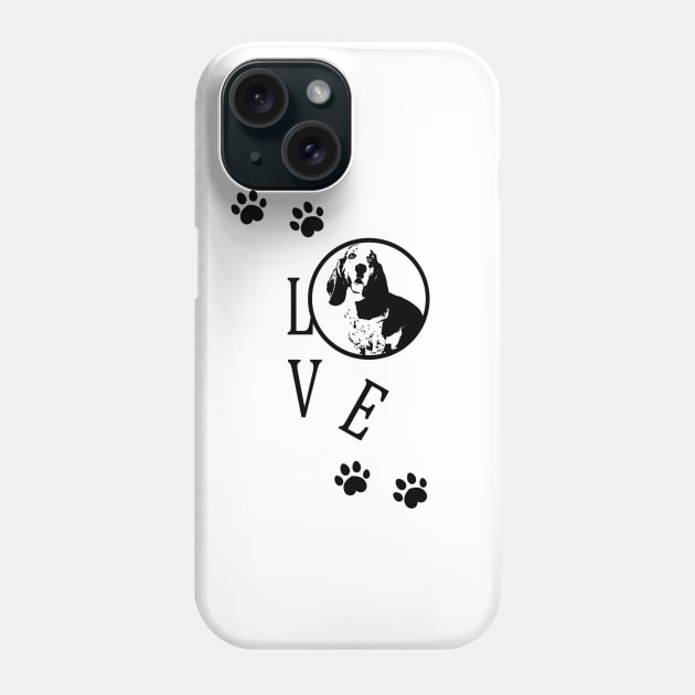 Basset hound Phone Case by RosaliArt