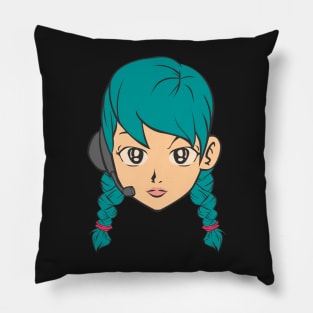 Manga Girl Pillow