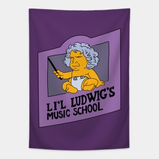 Li'l Ludwig's Music School Tapestry