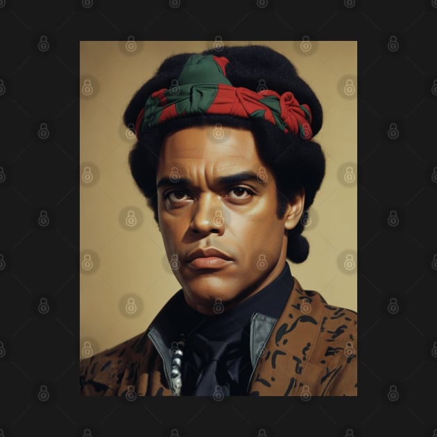 Huey P. Newton by Moulezitouna