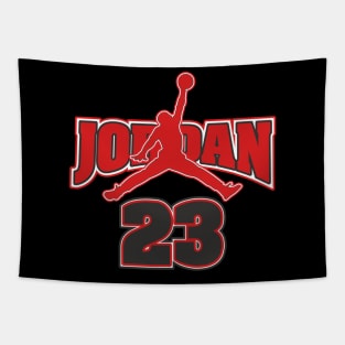 MJ GOAT RED 23 Tapestry