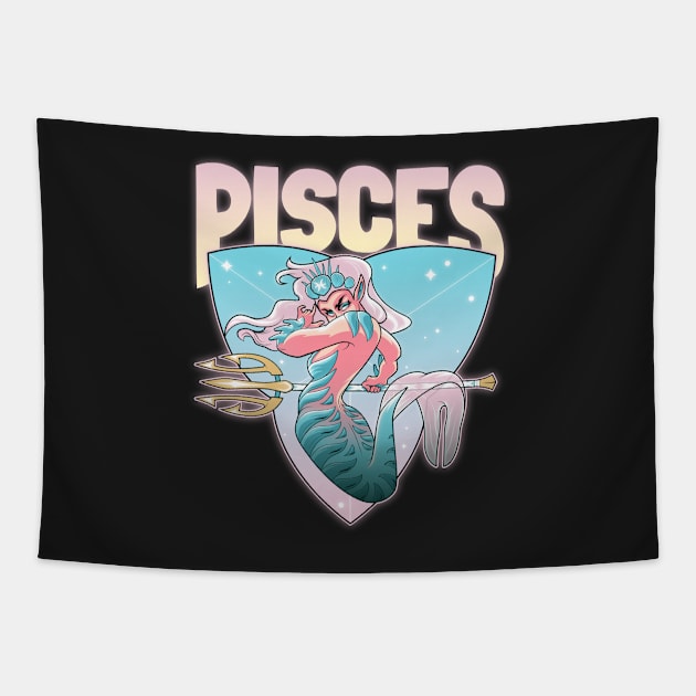 Pisces Tapestry by Studio-Sy