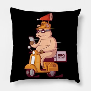 Pig BBQ Delivery Pillow