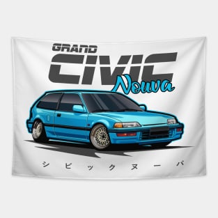 Civic Nouva (Artic Blue) Tapestry